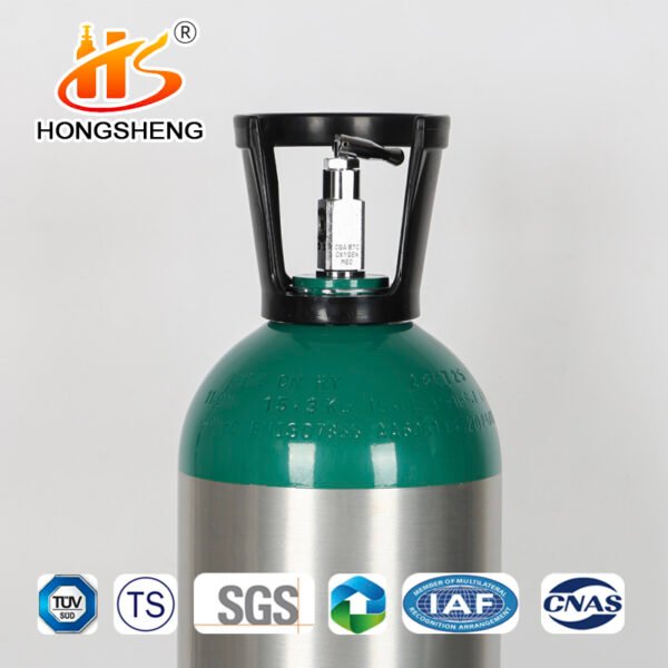 Aluminum Oxygen Bottle Oxygen Cylinders Gas Tanks Form China