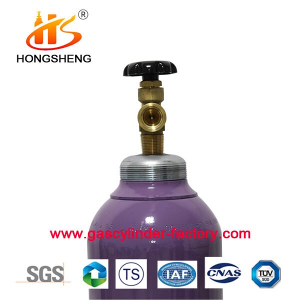 10L 200bar CO2 Argon Tanks Nitrogen Helium N2O Air Cylinder - Billede 3