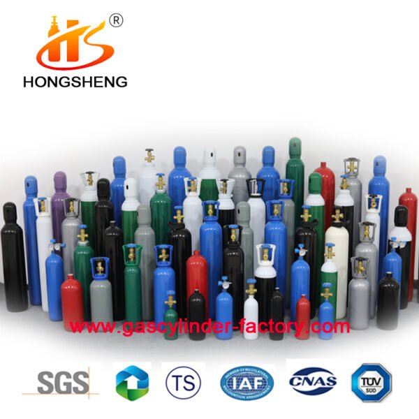 10L 200bar CO2 Argon Tanks Nitrogen Helium N2O Air Cylinder - Billede 10
