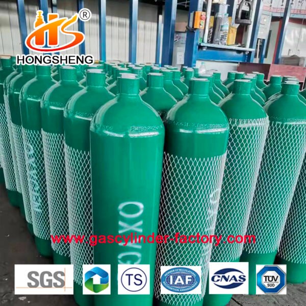 13.4L 150 CO2 Bottle Argon Nitrogen Helium N2O Air Cylinder - Billede 8