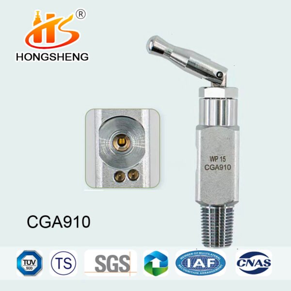 200bar Medical Oxygen Valve Air Nitrogen Gas Bottles Valve – Image 9
