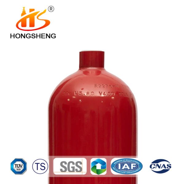 Mini Fire Storage Tanks Perfluorinated Hexanone Cylinders - Billede 3