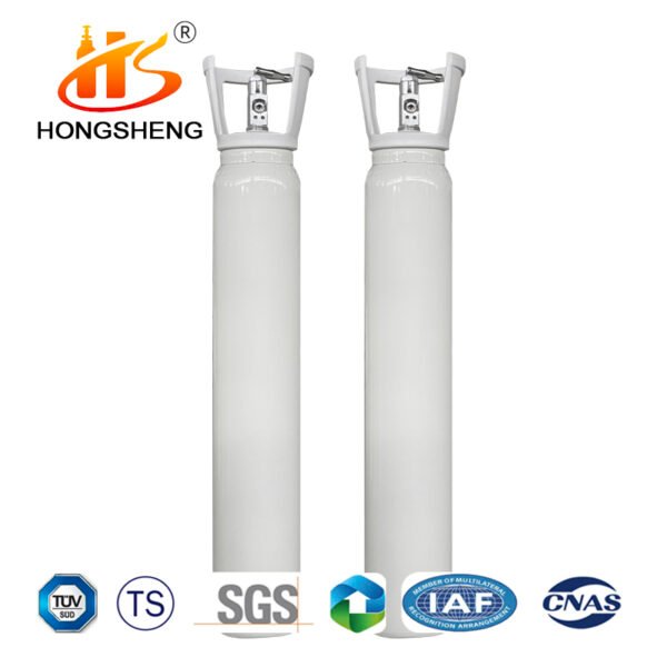 13.4 Ltr ISO9809 2M3 150bar 37MN Oxygen Tanks Gas Cylinders