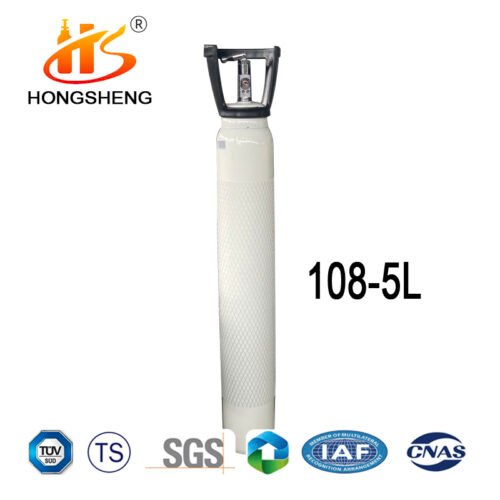 5L 200bar CO2 Argon Tanks Nitrogen Helium Oxygen Air Cylinder