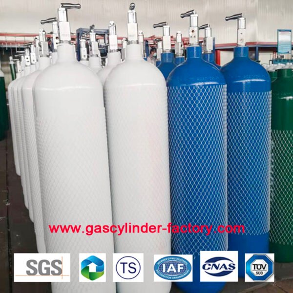 10 Litre ISO9809 1.5M3 150bar 37MN Oxygen Tanks Gas Cylinder – Image 7