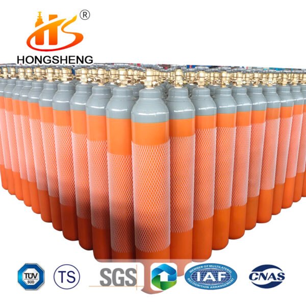 10 Litre ISO9809 1.5M3 150bar 37MN Oxygen Tanks Gas Cylinder – Image 10
