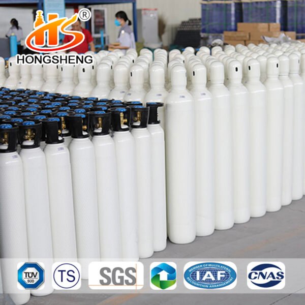 10L Rho ISO TPED EN CE British Certificate Seamless Steel Oxygen gas Cylinder - Image 6