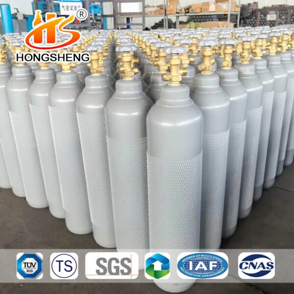 10L Rho ISO TPED EN CE British Certificate Seamless Steel Oxygen gas Cylinder - Image 8