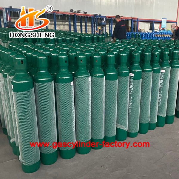 15L ISO9809 2.25M3 150bar 37MN Oxygen Tank Gas Cylinder - Image 8