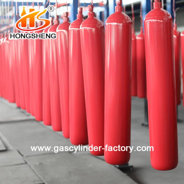 15L ISO9809 2.25M3 150bar 37MN Oxygen Tank Gas Cylinder - Image 6