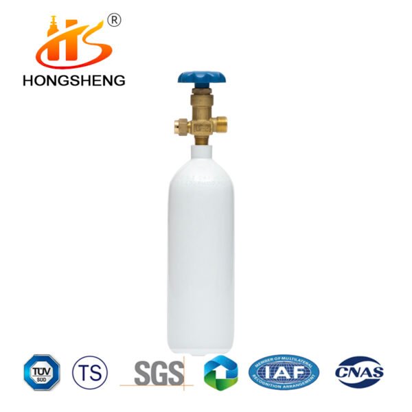 1L 150bar CO2 Bottle Argon Nitrogen Helium N2O Air Cylinders