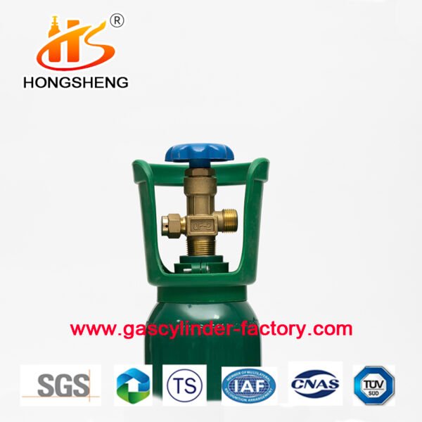 3L ISO9809 0.45M3 150bar 37MN Oxygen Tanks Gas Cylinder - Image 3