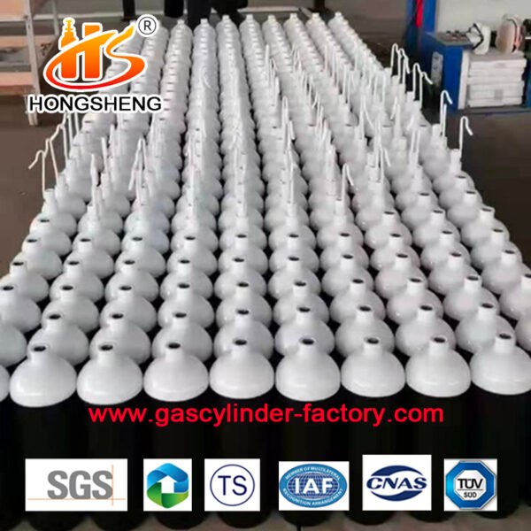 3L ISO9809 0.45M3 150bar 37MN Oxygen Tanks Gas Cylinder - Image 8