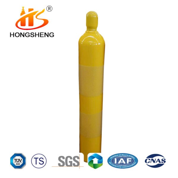 40 Litre ISO9809 6M3 150bar 37MN Oxygen Tanks Gas Cylinders