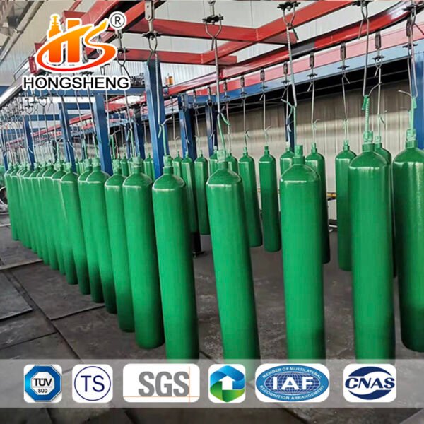 40 Litre ISO9809 6M3 150bar 37MN Oxygen Tanks Gas Cylinders - Image 9