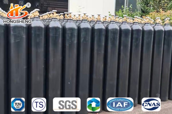 50 Litre ISO9809 7.5M3 150bar 37MN Oxygen Tanks Gas Cylinder - Image 3