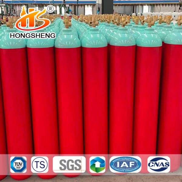 50 Litre ISO9809 7.5M3 150bar 37MN Oxygen Tanks Gas Cylinder - Image 7