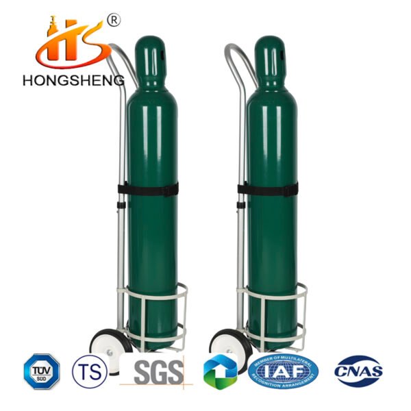 15L ISO9809-1 TPED 200bar34CrMo4 Oxygen Tanks Gas Cylinders