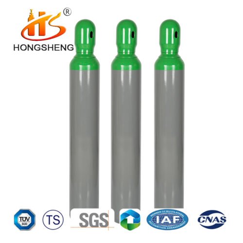 8L ISO9809-1 TPED 200bar 34CrMo4 Oxygen Tanks Gas Cylinders
