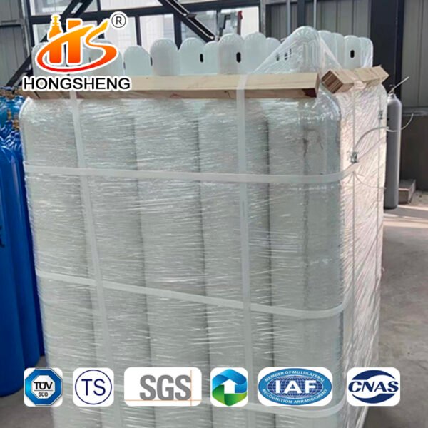 60L ISO9809-1 9M3 150bar 37MN Oxygen Tanks Gas Cylinders - Image 8