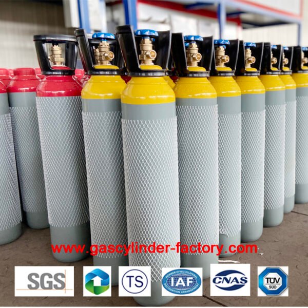 6L ISO9809 0.9M3 150bar 37MN Oxygen Tanks Gas Cylinders - Image 7