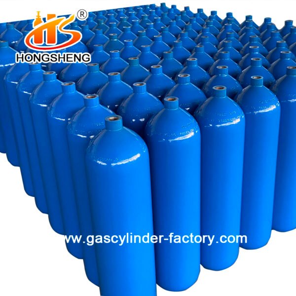 6L ISO9809 0.9M3 150bar 37MN Oxygen Tanks Gas Cylinders - Image 9