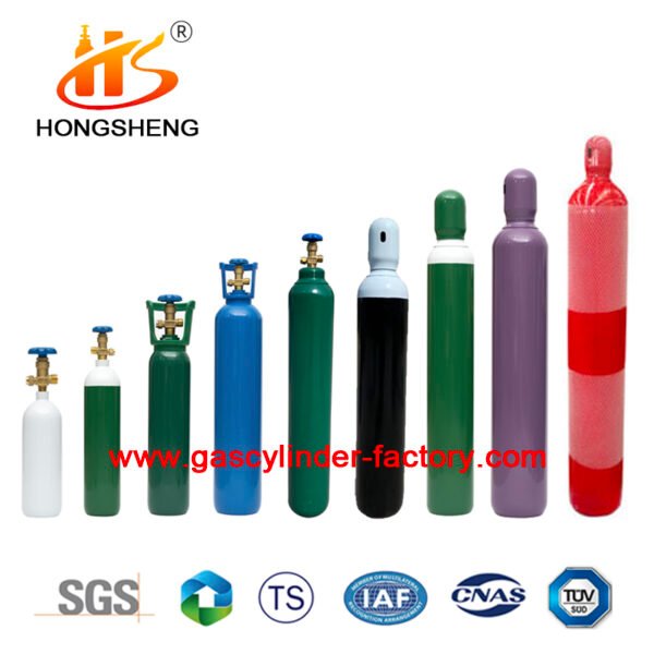 6L ISO9809 0.9M3 150bar 37MN Oxygen Tanks Gas Cylinders - Image 10