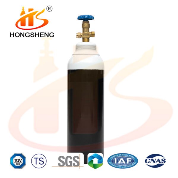 4L ISO9809-1 TPED 200bar34CrMo4 Oxygen Tanks Gas Cylinders