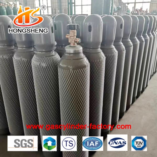 8Litre ISO9809 1.2M3 150bar 37MN Oxygen Tanks Gas Cylinders - Image 6