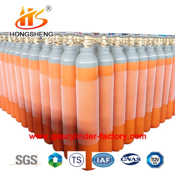 8Litre ISO9809 1.2M3 150bar 37MN Oxygen Tanks Gas Cylinders - Image 8