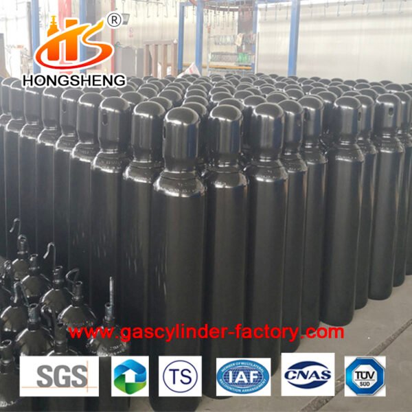 8Litre ISO9809 1.2M3 150bar 37MN Oxygen Tanks Gas Cylinders - Image 9