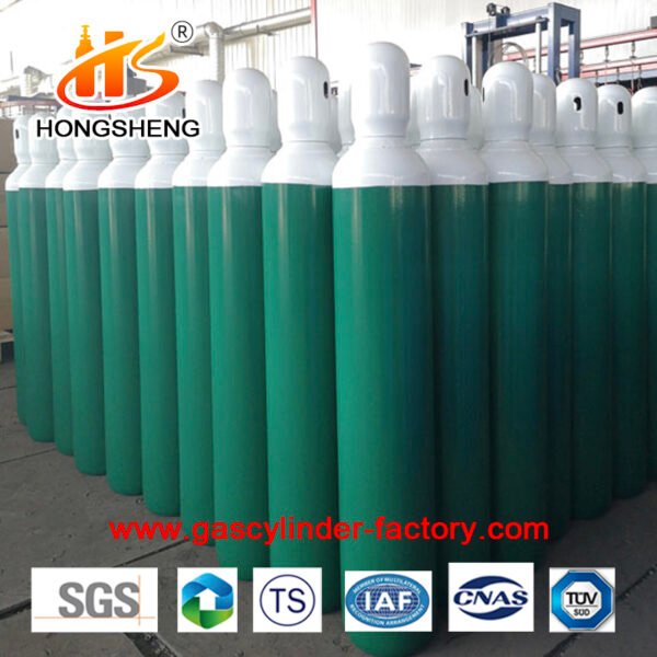 9L ISO9809 1.35M3 150bar 37MN Oxygen Tanks Gas Cylinder - Image 7