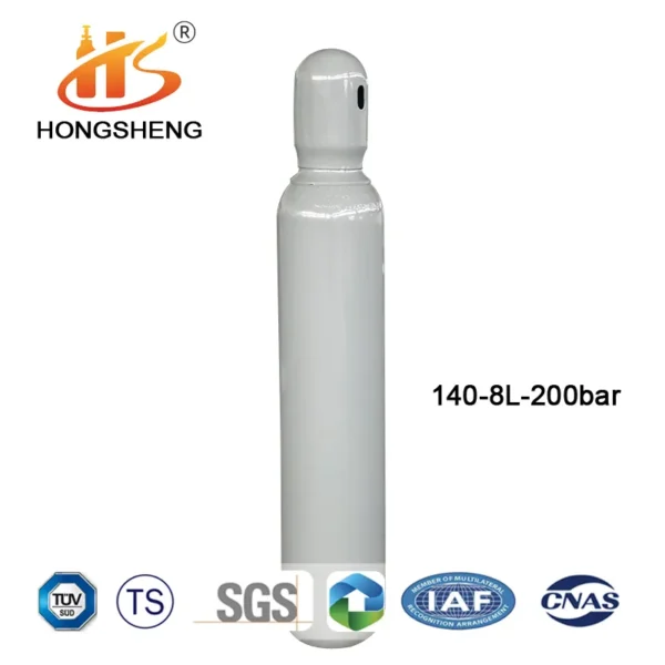 ISO TPED RHO 200bar 8L 34CrMo4 Oxygen Tanks Gas Bottle Medical Cylinders CO2 cyinder