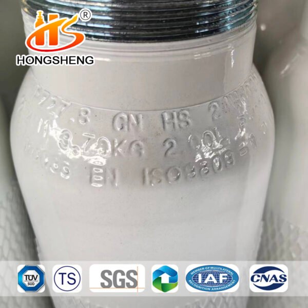 ISO TPED RHO 200bar 8L 34CrMo4 Oxygen Tanks Gas Bottle Medical Cylinders CO2 cyinder – Image 4