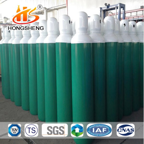 ISO TPED RHO 200bar 8L 34CrMo4 Oxygen Tanks Gas Bottle Medical Cylinders CO2 cyinder – Image 7