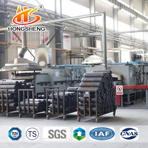 ISO TPED RHO 200bar 8L 34CrMo4 Oxygen Tanks Gas Bottle Medical Cylinders CO2 cyinder – Image 10
