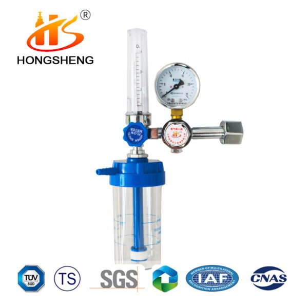 External G5/8 Reducing Valve Flowmeter Oxygen Cylinder Meter - Image 2