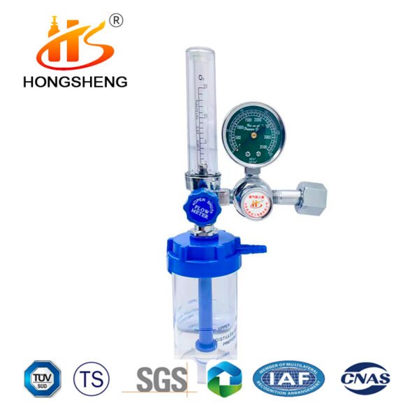 External G5/8 Reducing Valve Flowmeter Oxygen Cylinder Meter - Image 3