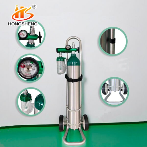 External G5/8 Reducing Valve Flowmeter Oxygen Cylinder Meter - Image 7