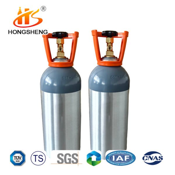 Lb Portable Aluminum Oxygen Gas Tank Aluminium Co2 Cylinder